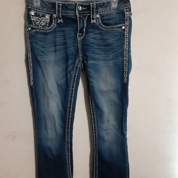 Rock Revival Women's Signy Mid Rise Boot Jeans in size 25 - Picture 2 of 10